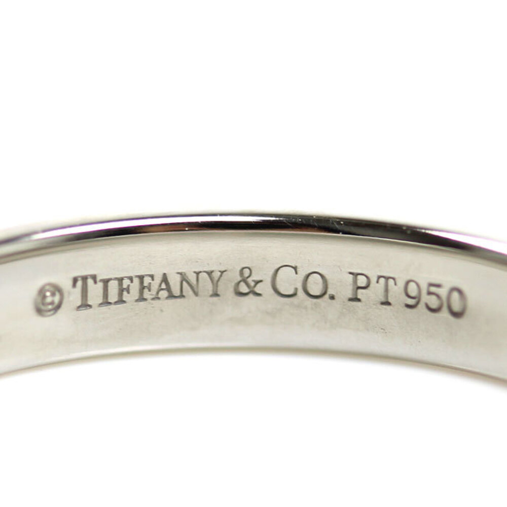 TIFFANY&Co. Tiffany & Co. Pt950 Platinum Notes Lucida Ring with Diamond, 4.0g... - Picture 4 of 6